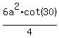 6a%5E2%2Acot%2830%29%2F4