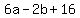 6a-2b%2B16