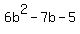 6b%5E2-7b-5