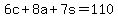 6c%2B8a%2B7s=110