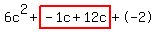 6c%5E2%2Bhighlight%28-1c%2B12c%29%2B-2