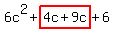 6c%5E2%2Bhighlight%284c%2B9c%29%2B6