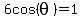 6cos%28theta%29=1