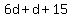 6d%2Bd%2B15