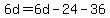 6d=6d-24-36