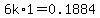 6k%2A1=0.1884