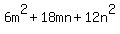 6m%5E2%2B18mn%2B12n%5E2