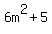 6m%5E2%2B5