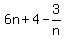 6n%2B4-3%2Fn