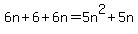 6n%2B6%2B6n+=+5n%5E2%2B5n