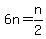 6n=n%2F2