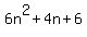 6n%5E2%2B4n%2B6