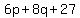 6p%2B8q%2B27