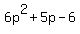 6p%5E2%2B5p-6