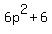 6p%5E2%2B6