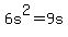 6s%5E2+=+9s