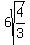 6sqrt%284%2F3%29