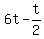 6t+-+t%2F2