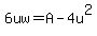 6uw=A-4u%5E2