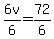 6v%2F6+=+72%2F6