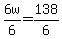 6w%2F6=138%2F6