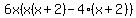 6x%28x%28x%2B2%29-4%28x%2B2%29%29