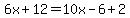 6x%2B12=10x-6%2B2