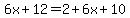 6x%2B12=2%2B6x%2B10