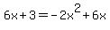 6x%2B3+=+-2x%5E2%2B6x