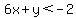6x%2By%3C-2
