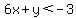 6x%2By%3C-3