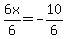 6x%2F6=-10%2F6