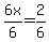 6x%2F6=2%2F6