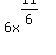 6x%5E%2811%2F6%29