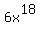 6x%5E18