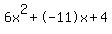 6x%5E2%2B-11x%2B4