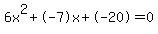 6x%5E2%2B-7x%2B-20+=+0