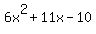 6x%5E2%2B11x-10