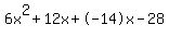 6x%5E2%2B12x%2B-14x-28