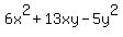6x%5E2%2B13xy-5y%5E2