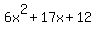 6x%5E2%2B17x%2B12