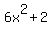 6x%5E2%2B2