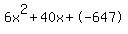 6x%5E2%2B40x%2B-647