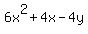 6x%5E2%2B4x-4y