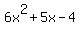 6x%5E2%2B5x-4