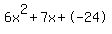 6x%5E2%2B7x%2B-24