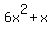 6x%5E2%2Bx