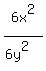 6x%5E2%2F%286y%5E2%29