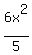 6x%5E2%2F5