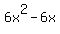 6x%5E2+-+6x